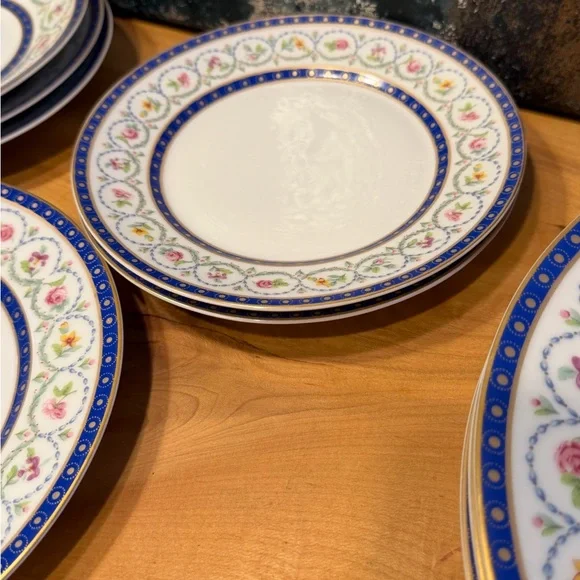 HAVILAND LIMOGES Malmaison 10.25" Dinner Plate - Picture 9 of 16